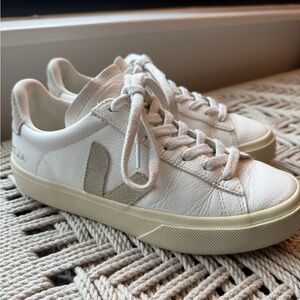 Veja Campo Leather White Natural